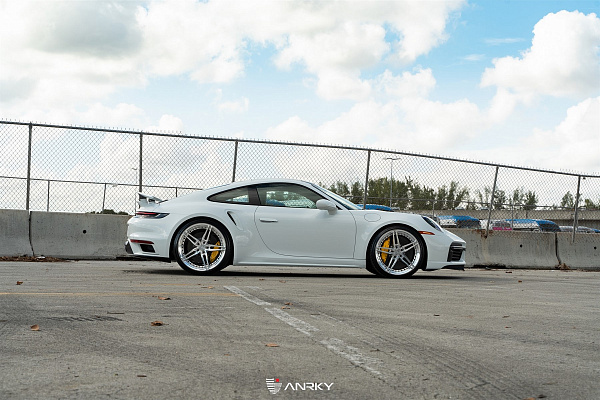 Фото дисков Anrky AN27 Полированный лак на Porsche 911 VIII