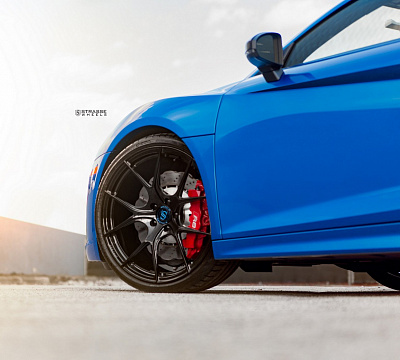 Фото дисков Strasse Wheels SM5R Deep Concave Monoblock на Audi R8 (4S)