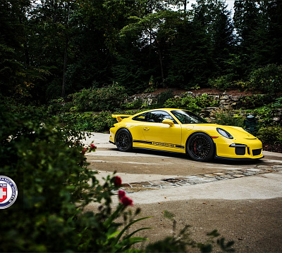 Фото дисков HRE 300 на Porsche 911 VII