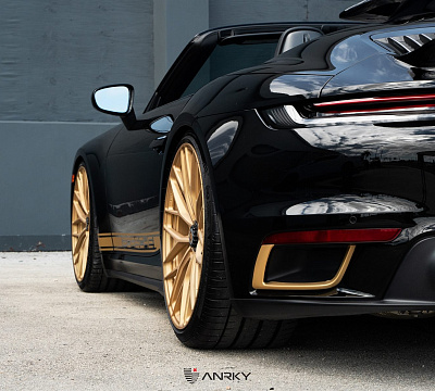 Фото дисков Anrky AN10 на Porsche 911 VIII