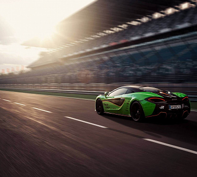 Фото дисков HRE R101 Lightweight на McLaren 570S