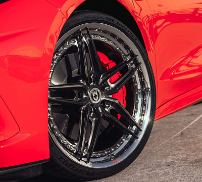 Фото дисков HRE S107SC на Chevrolet Corvette C8