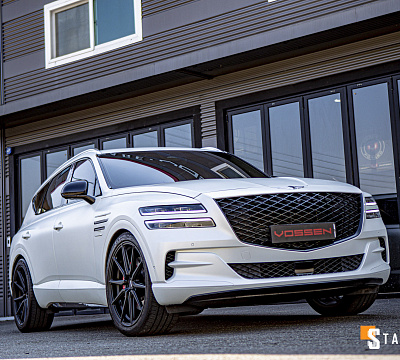 Фото дисков Vossen HF-3 на Genesis GV80