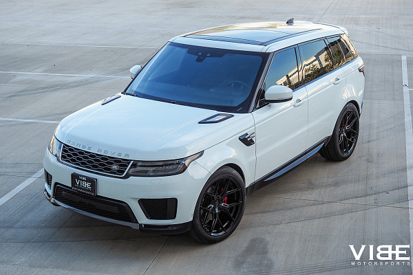 Фото дисков Vossen HF-5 Черный глянец на Range Rover Sport II