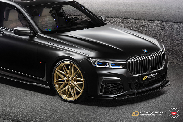 Фото дисков Vossen EVO-5R Сатиновая шампань на BMW 7 (G11/G12)