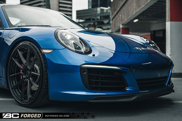 Фото дисков BC Forged HCA162 Глянцевый темный лак на Porsche 911 VII