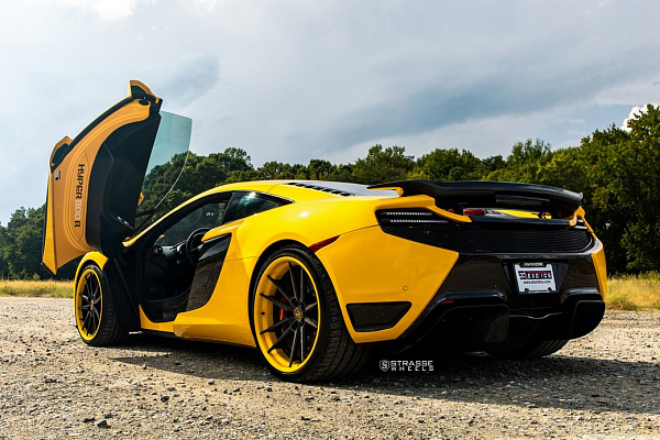 Фото дисков Strasse Wheels SV1 Deep Concave FS Другой цвет на McLaren 650S