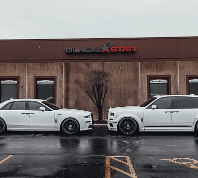 Фото дисков Brixton Forged LX01 на Rolls-Royce Cullinan