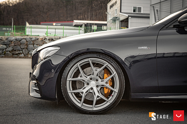 Фото дисков Vossen HF-5 Серебро на Mercedes-Benz E-Class (W213, S213, C238)