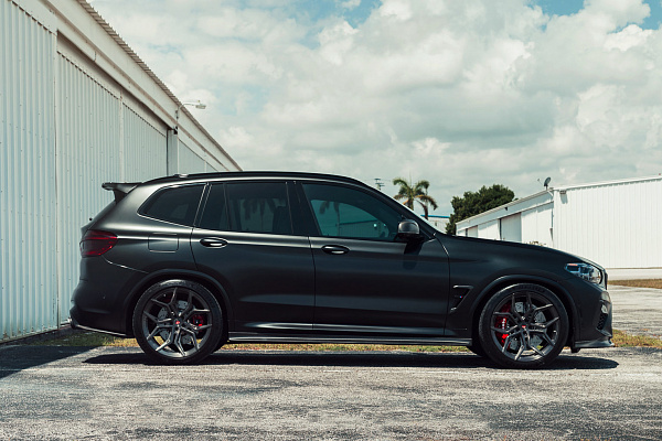 Фото дисков Vossen EVO-3R Глянцевый темный лак на BMW X3/X3 M (G01/F97)