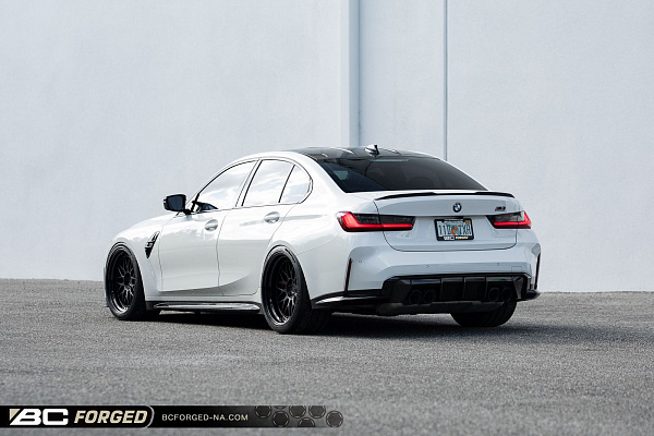 Фото дисков BC Forged LE81 // MLE81 Черный матовый на BMW 3/M3 (G2x/G80)