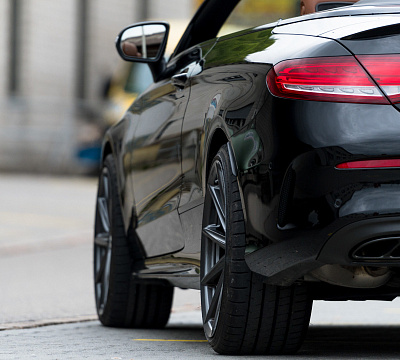 Фото дисков Vossen VFS-10 на Mercedes-Benz C-Class (W205)