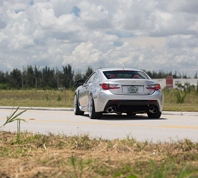 Фото дисков Vossen VFS-5 на Lexus RC
