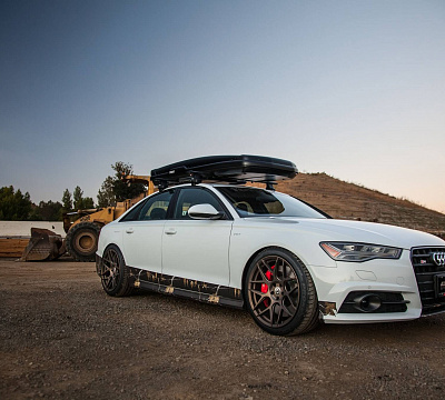 Фото дисков HRE FF01 на Audi A/RS 6 (C7)