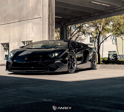 Фото дисков Anrky JDX-316 на Lamborghini Aventador