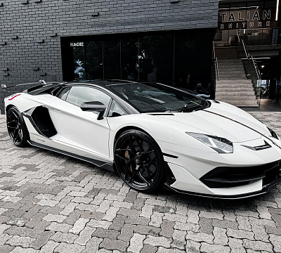 Фото дисков Brixton Forged PF5 на Lamborghini Aventador