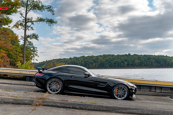Фото дисков Anrky AN28 Глянцевый тонированный лак на Mercedes-Benz AMG GT I