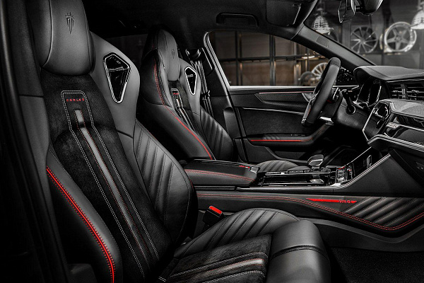 Фото дисков Carlex Design G-Falcon Глянцевый графит на Audi A/RS 6 (C8)