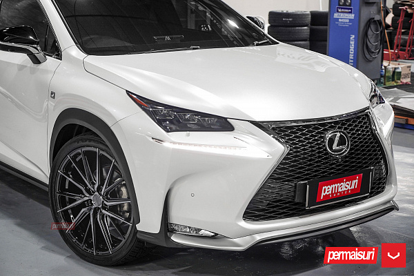 Фото дисков Vossen HF-4T Алмазная проточка на Lexus NX I