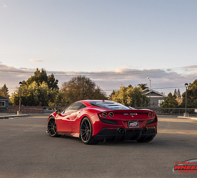 Фото дисков Vossen EVO-2 на Ferrari F8
