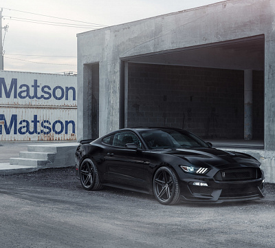Фото дисков Vossen VFS-5 на Ford Mustang VI