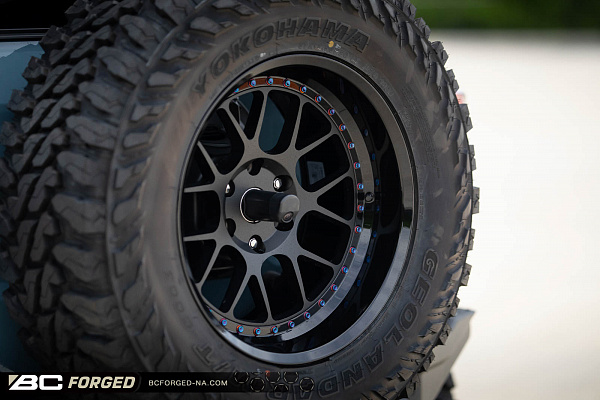 Фото дисков BC Forged LE72 // MLE72 Черный матовый на Ford Bronco