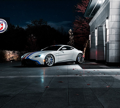 Фото дисков HRE P204 на Aston Martin Vantage 4