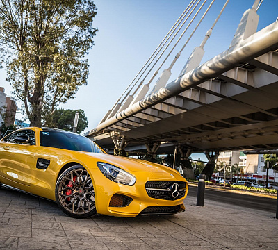 Фото дисков Vossen S17-01 на Mercedes-Benz AMG GT I