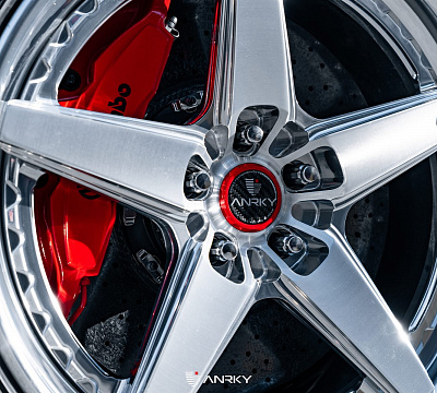 Фото дисков Anrky RS5.3 на Ford GT II