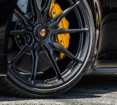Фото дисков HRE P104SC на Porsche 911 VIII