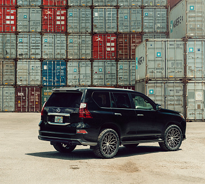 Фото дисков Vossen HF6-3 на Lexus GX II