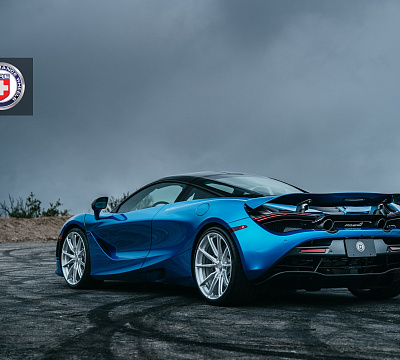 Фото дисков HRE P104SC на McLaren 720S