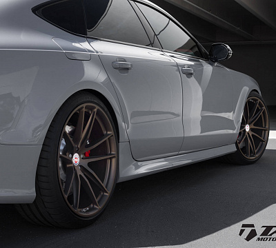 Фото дисков HRE P104 на Audi A/RS 7 (4G)
