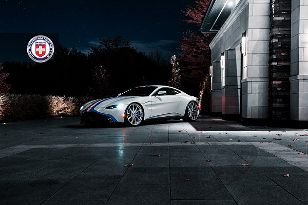 Фото дисков HRE P204 Глянцевый лак на Aston Martin Vantage 4