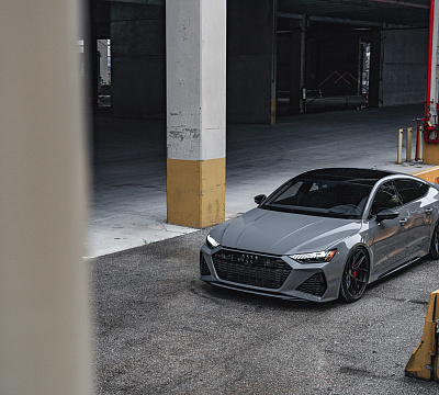 Фото дисков Vossen HF-5 на Audi A/RS 7 (4K)