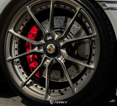 Фото дисков Anrky AN22 на Porsche 911 VII