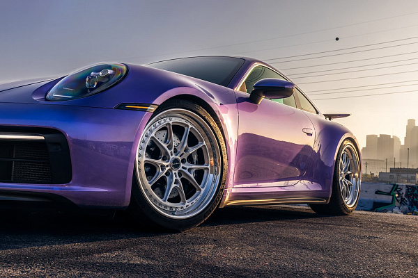 Фото дисков Brixton Forged PF12 R / RS Глянцевый лак на Porsche 911 VIII