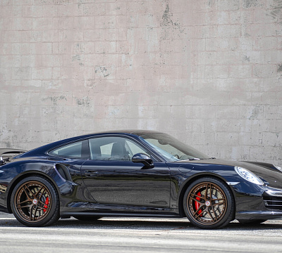 Фото дисков HRE S107 на Porsche 911 VII