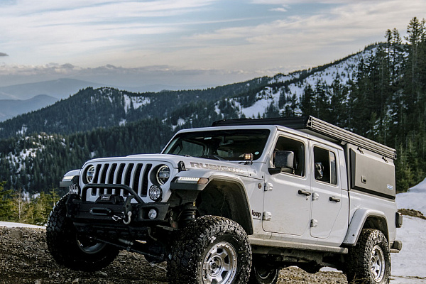 Фото дисков Black Rhino TROOPER Сатиновый лак на Jeep Gladiator II (JT)