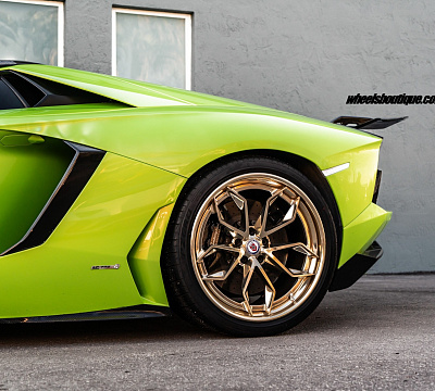 Фото дисков HRE S201H на Lamborghini Aventador