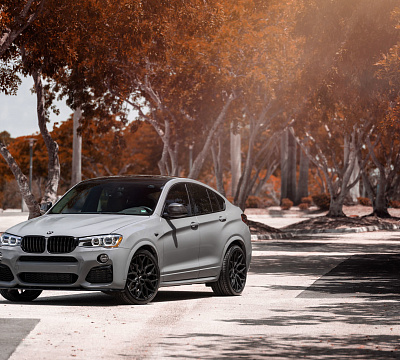 Фото дисков Vossen HF-2 на BMW X4 (F26)