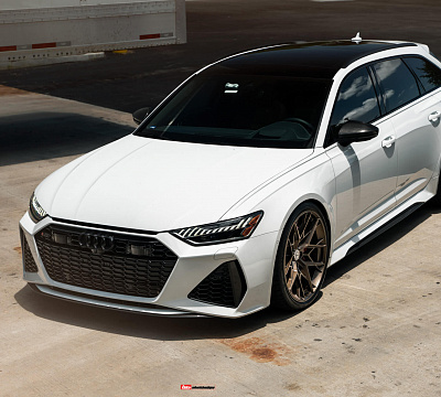 Фото дисков HRE FF10 на Audi A/RS 6 (C8)