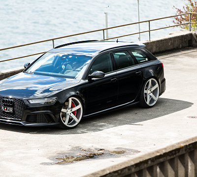 Фото дисков Vossen CV3 на Audi A/RS 6 (C7)