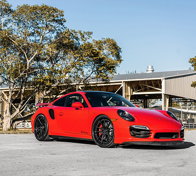 Фото дисков Anrky AN33 на Porsche 911 VII