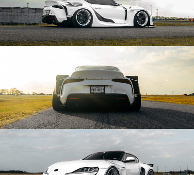 Фото дисков HRE S101 на Toyota Supra A90