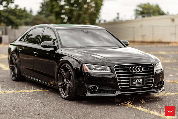 Фото дисков Vossen HF-1 Сатиновый графит на Audi A/S 8 (D4)