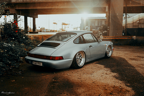 Фото дисков Brixton Forged BF01 Глянцевый тонированный лак на Porsche 911 III