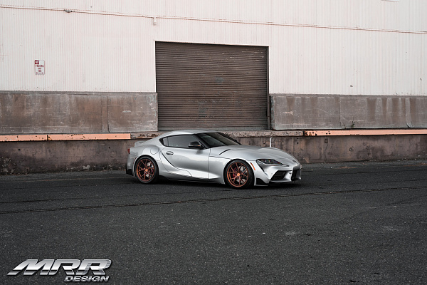Фото дисков MRR FS06 Сатиновая медь на Toyota Supra A90