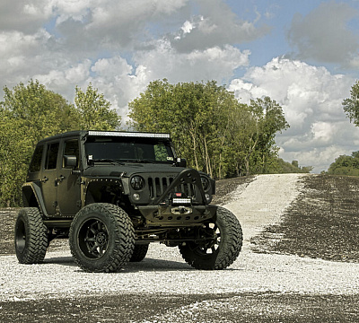 Фото дисков Black Rhino GLAMIS на Jeep Wrangler III (JK)