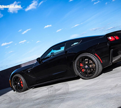 Фото дисков HRE P101 на Chevrolet Corvette C7